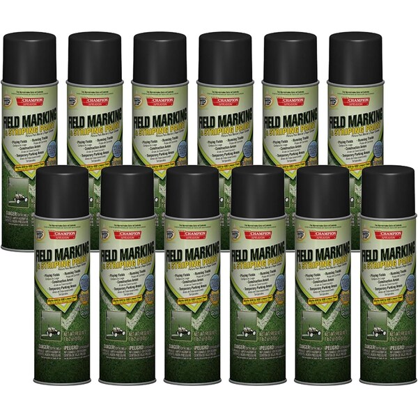 Chase Products Sprayon Field Marking Paint net 18oz. Black., 12PK 4194825 - main